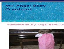 Tablet Screenshot of myangelbaby.com